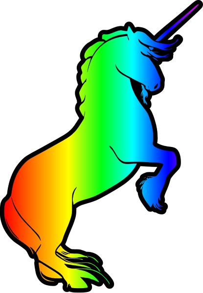 rainbow unicorn decal sticker 18