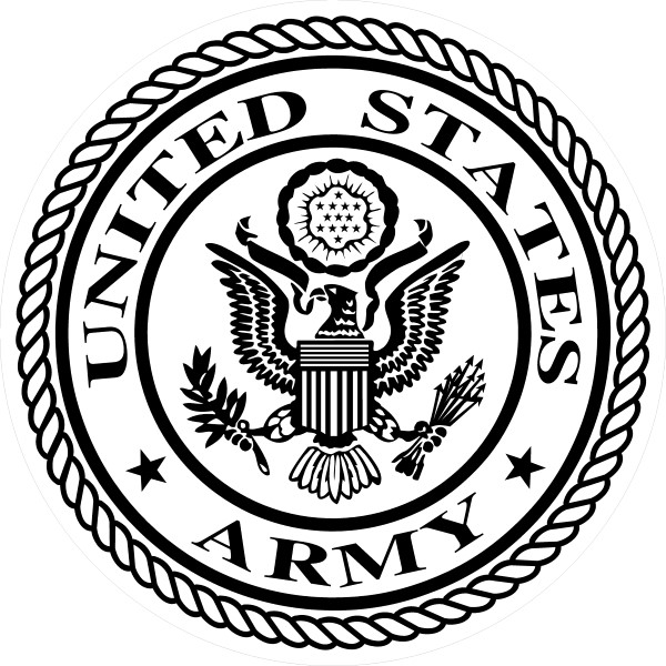 U.S. ARMY DECAL / STICKER 08