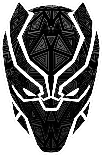 Black Panther Decal Sticker 15