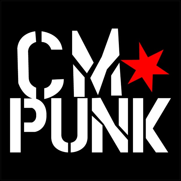 Magnetisch hardop Belonend CM Punk Decal / Sticker 01