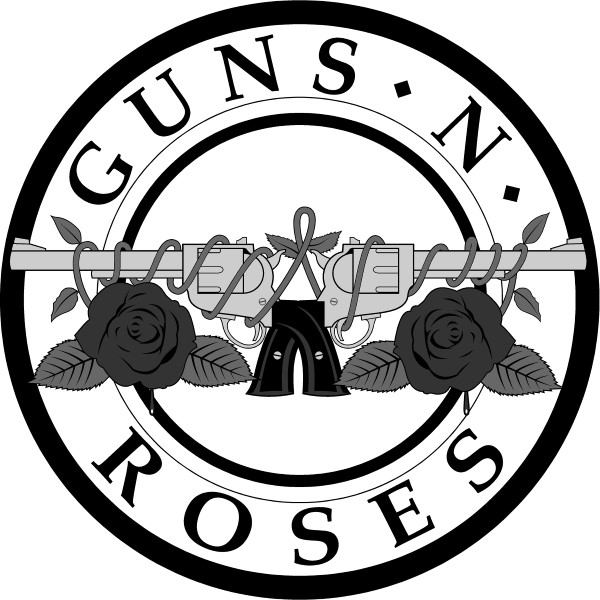 guns n' roses decal / sticker 08