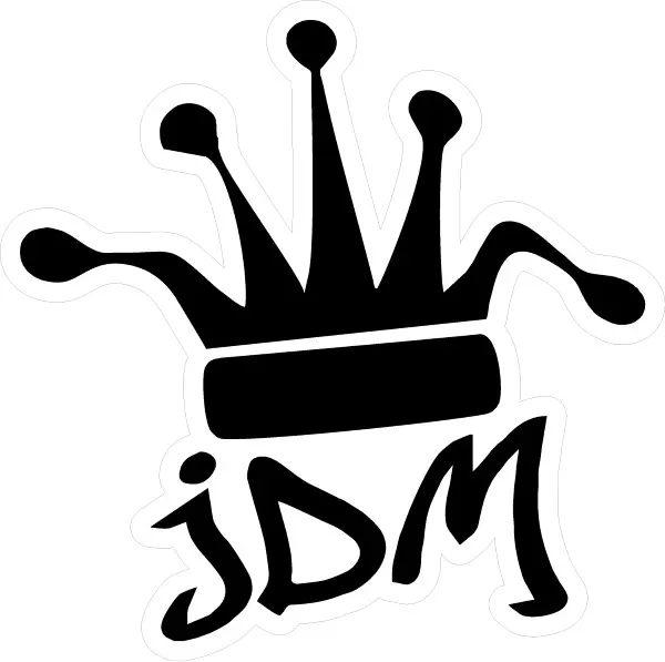 Detailed Crown Sticker