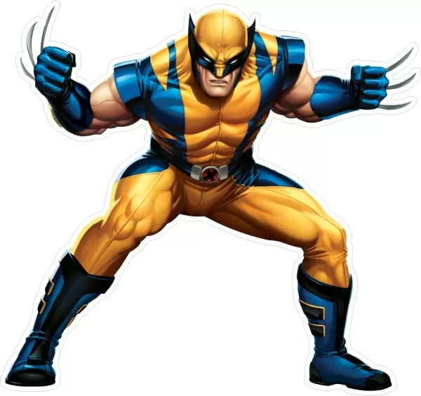 Marvel Wolverine Decal Car Truck Window Decal Sticker