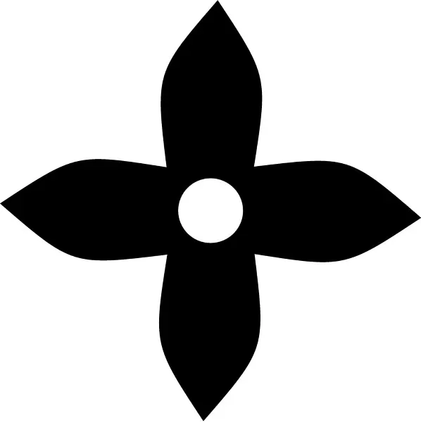 flower logo louis