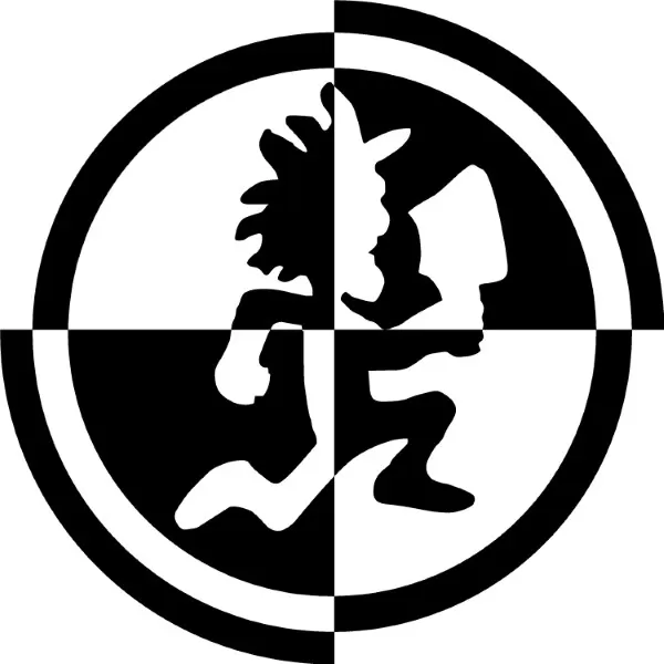 SCP Foundation Logo - Wh Square Car Magnet 3 x 3