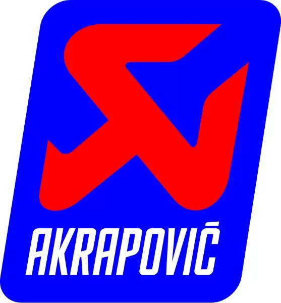 Autocollant sticker Logo Akrapovic 135 x 40 mm - Tech2Roo