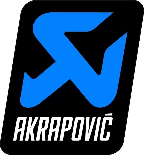 Autocollant Akrapovic 30 x 11 mm transparent