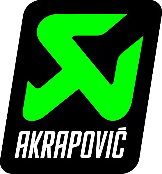 Akrapovic Logo Sticker 95 X 30 Mm pas cher - Eco Motos Pièces