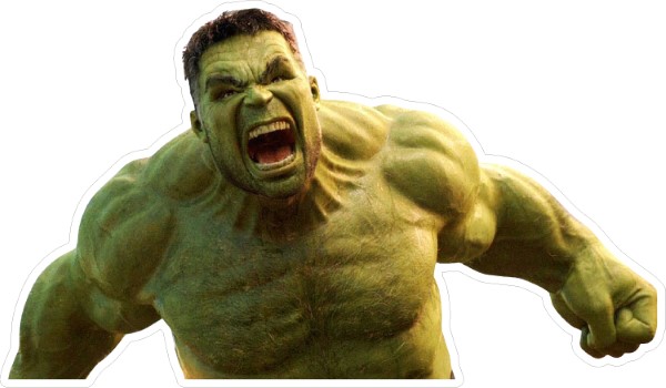 Hulk Decal Svg