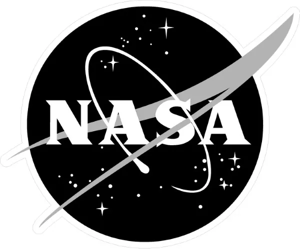STICKER NASA LOGO