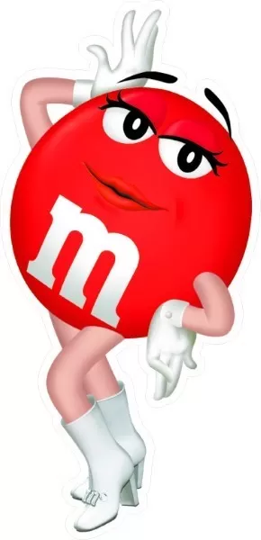 M&M’S Red Character Shaped Box