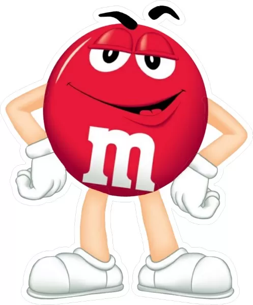 character red m&m