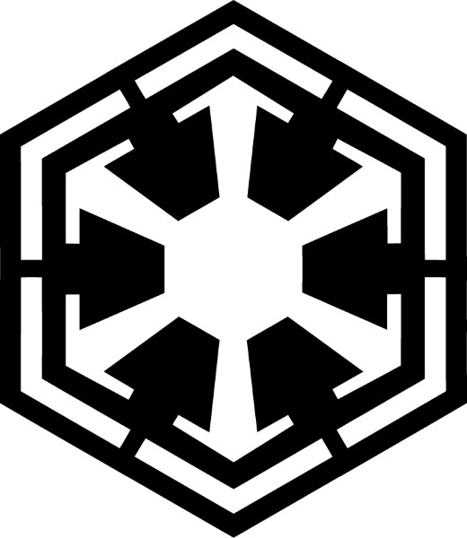 Star Wars Galactic Empire Decal / Sticker 02