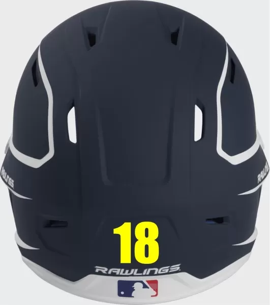 Hockey Helmet Number Stickers