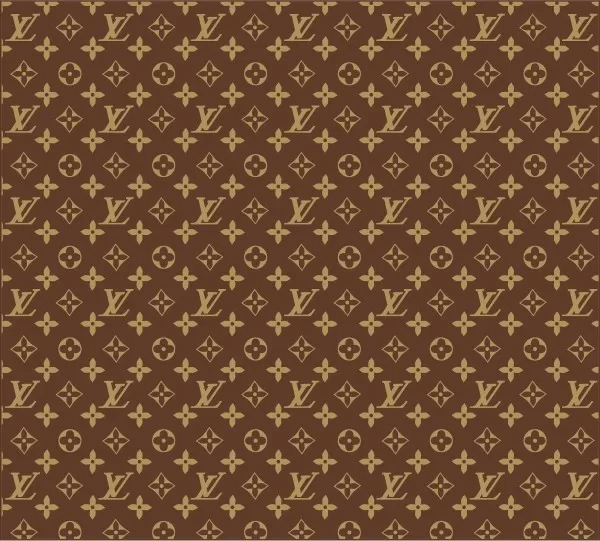 Louis Vuitton Pattern Decal / Sticker