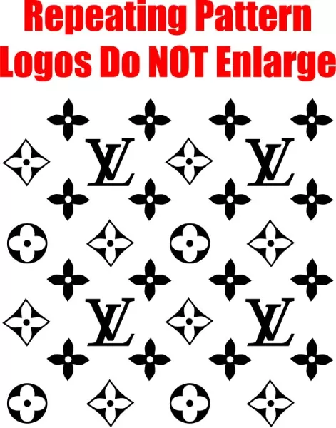 Louis Vuitton Pattern Decal / Sticker 15