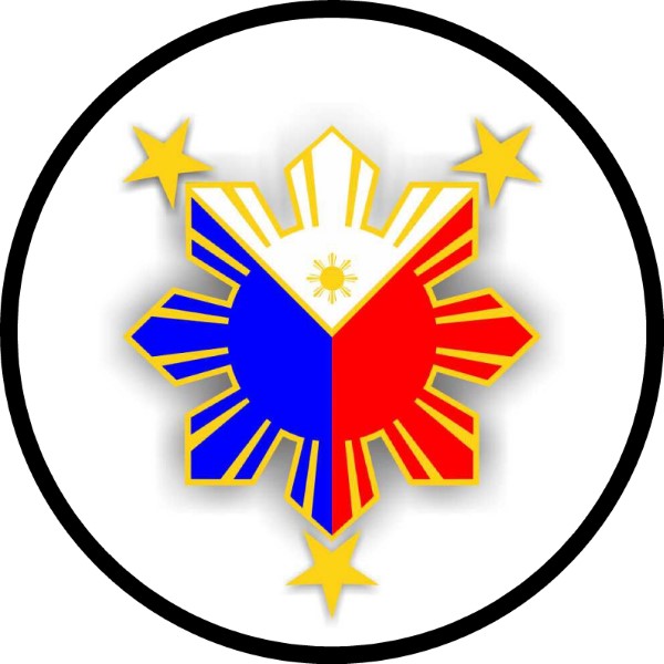 FILIPINO SUN DECAL / STICKER 03