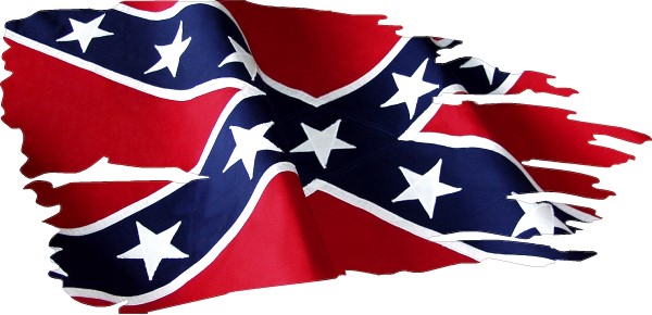 Weathered Rebel / Confederate Flag Decal / Sticker 70