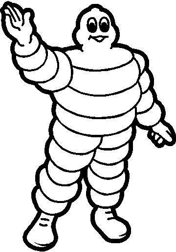 Aftermarket Logos :: Michelin Man Decal / Sticker