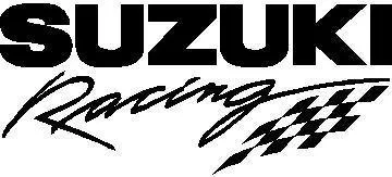 Suzuki Racing Decal / Sticker 02