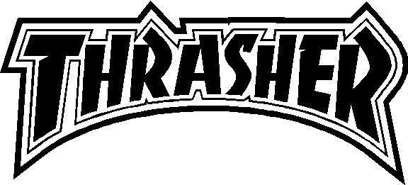 Corporate Logo Decals :: Thrasher Decal / Sticker 04