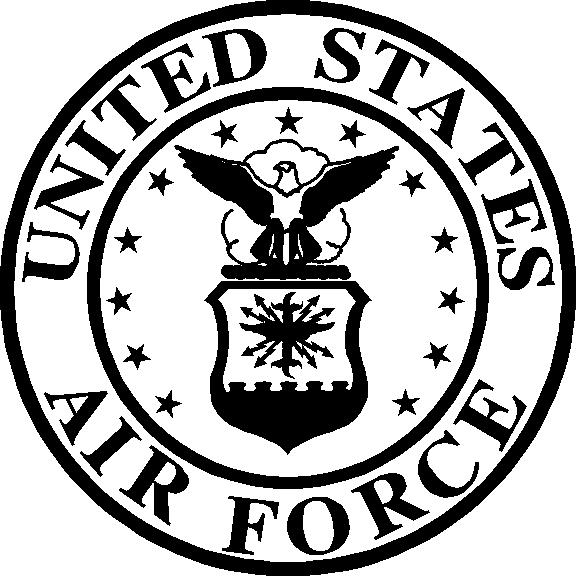 UNITED STATES AIR FORCE DECAL / STICKER