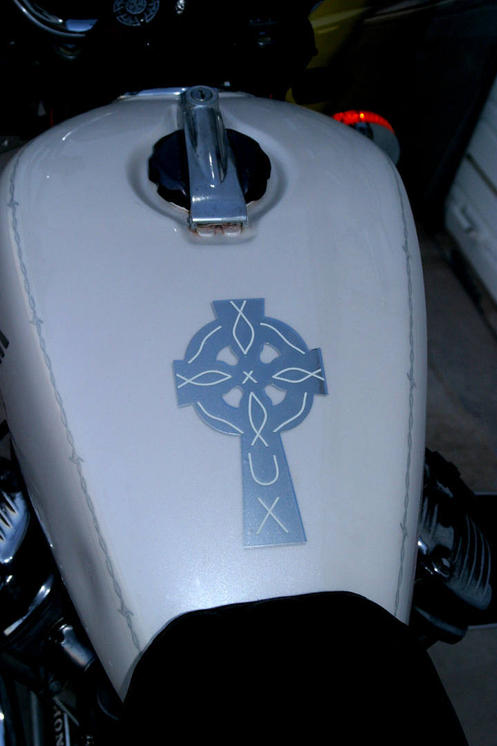 Harley Davidson Sportster Custom Tank Graphic Decal Stickers Stickers 