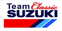 Team Classic Suzuki logo Decal / Sticker 01