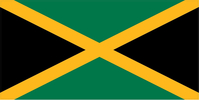 Jamaica Flag Decal / Sticker 04