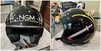 Top Gun Hangman Helmet Decal / Sticker Set 01