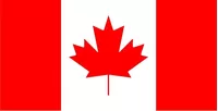 Canada Flag Decal / Sticker 05