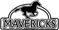 Mavericks Mascot Decal / Sticker