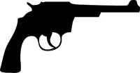38 Revolver Decal / Sticker