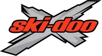 Red and Gray Ski-Doo X Decal / Sticker 23