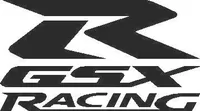 Suzuki GSXR Racing Decal / Sticker 03