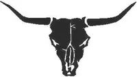 Bull Skull 02 Decal / Sticker