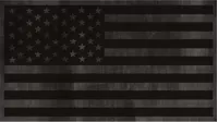 Distressed Black and Gray American Flag Decal / Sticker 71