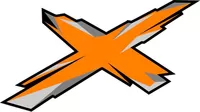 Orange Can-Am X Decal / Sticker 35