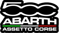 Fiat Abarth Assetto Corse Decal / Sticker 27