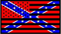 Confederate American Flag Decal / Sticker 11
