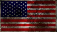 Distressed American Flag Decal / Sticker 73