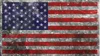 Distressed American Flag Decal / Sticker 74
