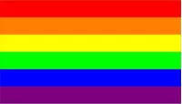 Custom LGBT GAY PRIDE RAINBOW FLAG Decals and Stickers Any Size & Color