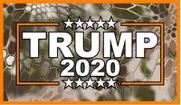 Camo TRUMP 2020 Decal / Sticker 16