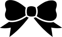 Bow Ribbon Decal / Sticker 03