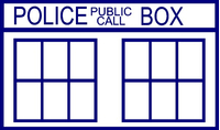 Doctor Who Tardis Decal / Sticker 04