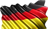 German Flag Decal / Sticker 02