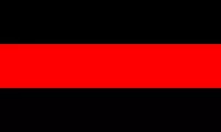 Thin Red Line 1 Inch (1.00) Thick Decal / Sticker 04