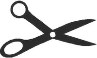 Scissors Decal / Sticker
