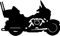 Motorcycle Decal / Sticker 01